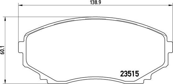 Brembo P 49 028 - Stabdžių trinkelių rinkinys, diskinis stabdys onlydrive.pro