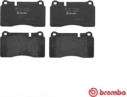 Brembo P 44 018 - Brake Pad Set, disc brake onlydrive.pro