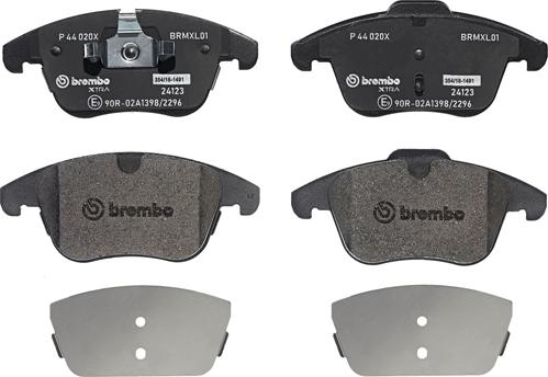 Brembo P 44 020X - Brake Pad Set, disc brake onlydrive.pro