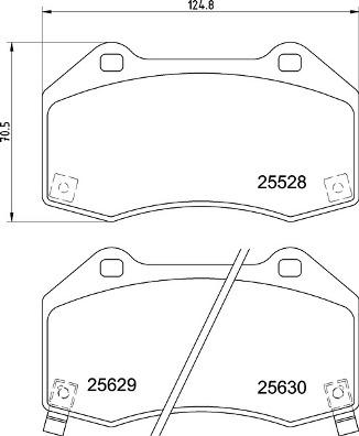 Brembo P 59 094 - Brake Pad Set, disc brake onlydrive.pro