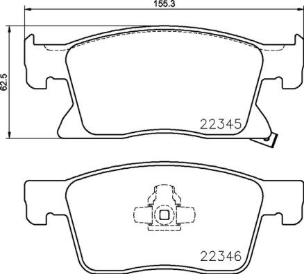 Brembo P 59 091 - Piduriklotsi komplekt,ketaspidur onlydrive.pro