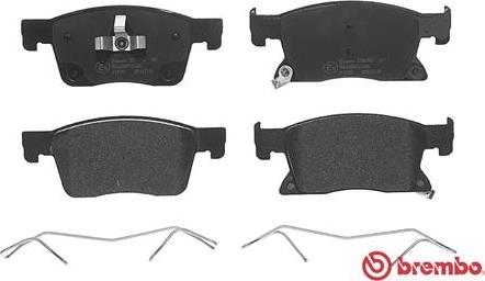 Brembo P 59 091 - Brake Pad Set, disc brake onlydrive.pro