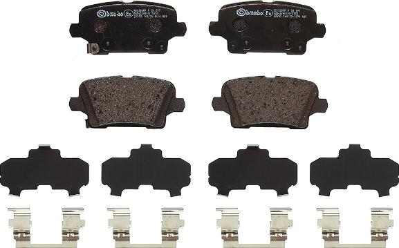 Brembo P 59 097 - Brake Pad Set, disc brake onlydrive.pro