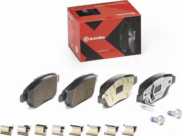 Brembo P 59 051X - Brake Pad Set, disc brake onlydrive.pro