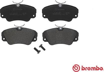 Brembo P 59 016 - Brake Pad Set, disc brake onlydrive.pro