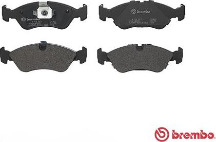 Brembo P 59 017 - Brake Pad Set, disc brake onlydrive.pro