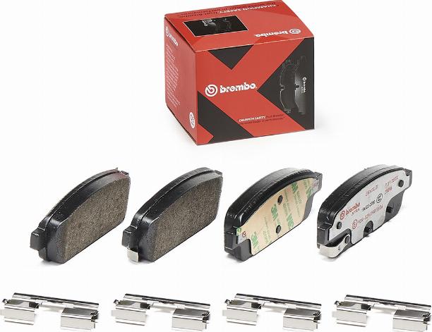 Brembo P 59 080X - Тормозные колодки, дисковые, комплект onlydrive.pro