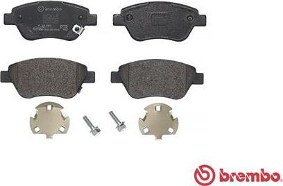 Brembo P 59 081 - Brake Pad Set, disc brake onlydrive.pro