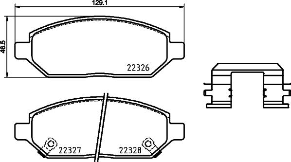 Brembo P 59 088 - Bremžu uzliku kompl., Disku bremzes onlydrive.pro