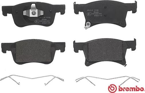 Brembo P 59 083 - Brake Pad Set, disc brake onlydrive.pro