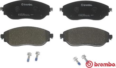 Brembo P 59 082 - Brake Pad Set, disc brake onlydrive.pro