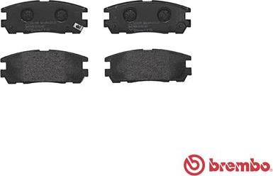 Brembo P 59 021 - Brake Pad Set, disc brake onlydrive.pro