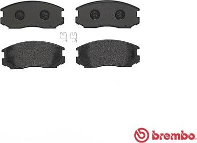 Brembo P 54 015 - Brake Pad Set, disc brake onlydrive.pro