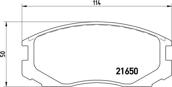 Brembo P 54 015 - Piduriklotsi komplekt,ketaspidur onlydrive.pro