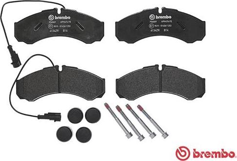 Brembo P 56 069 - Brake Pad Set, disc brake onlydrive.pro