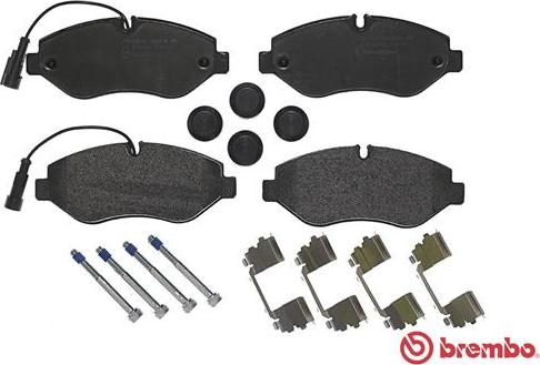 Brembo P 56 066 - Bremžu uzliku kompl., Disku bremzes onlydrive.pro