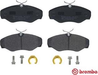 Brembo P 56 061 - Stabdžių trinkelių rinkinys, diskinis stabdys onlydrive.pro