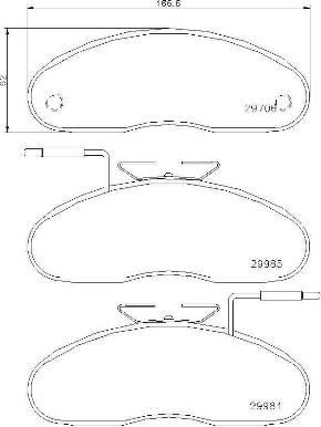 Brembo P 56 019 - Piduriklotsi komplekt,ketaspidur onlydrive.pro