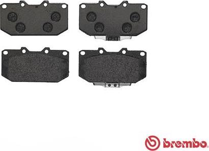 Brembo P 56 025 - Тормозные колодки, дисковые, комплект onlydrive.pro