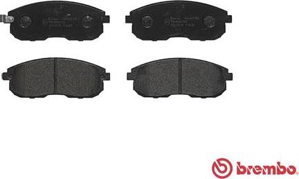 Brembo P 56 021 - Brake Pad Set, disc brake onlydrive.pro