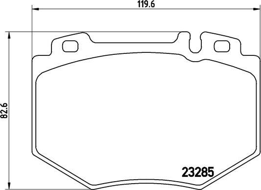 Brembo P 50 048 - Bremžu uzliku kompl., Disku bremzes onlydrive.pro