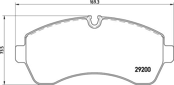 Brembo P 50 059 - Piduriklotsi komplekt,ketaspidur onlydrive.pro