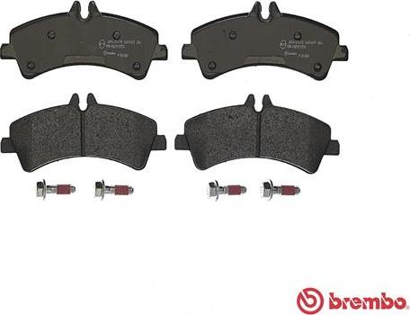 Brembo P 50 060 - Brake Pad Set, disc brake onlydrive.pro