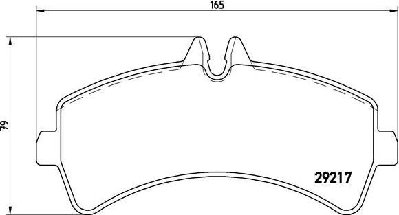 Brembo P 50 060 - Brake Pad Set, disc brake onlydrive.pro