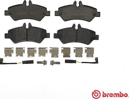 Brembo P 50 084 - Stabdžių trinkelių rinkinys, diskinis stabdys onlydrive.pro