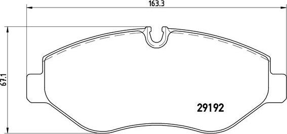 Brembo P 50 085 - Stabdžių trinkelių rinkinys, diskinis stabdys onlydrive.pro