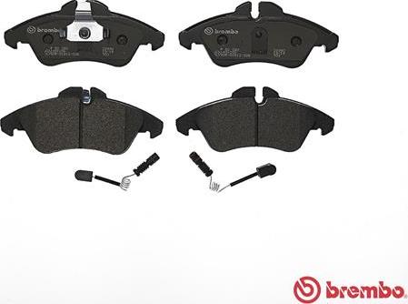 Brembo P 50 080 - Brake Pad Set, disc brake onlydrive.pro