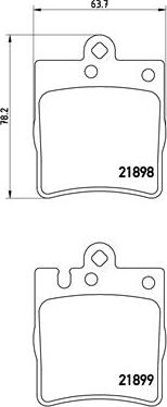 Brembo P 50 033 - Piduriklotsi komplekt,ketaspidur onlydrive.pro