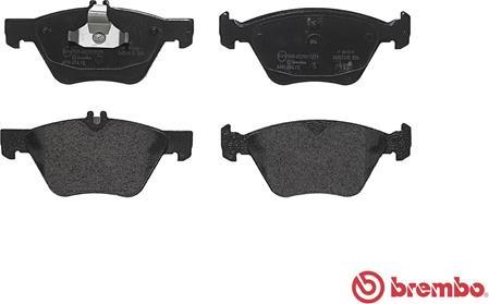 Brembo P 50 075 - Тормозные колодки, дисковые, комплект onlydrive.pro