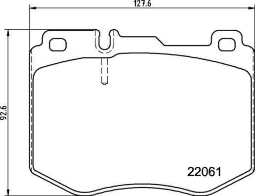 Brembo P 50 145 - Brake Pad Set, disc brake onlydrive.pro