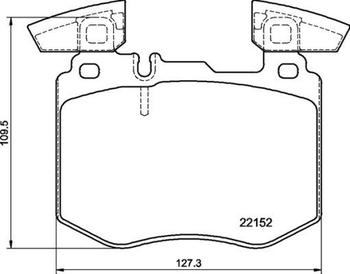 Brembo P 50 159 - Brake Pad Set, disc brake onlydrive.pro