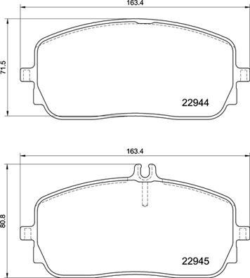 Brembo P 50 152 - Brake Pad Set, disc brake onlydrive.pro