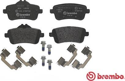 Brembo P 50 101 - Piduriklotsi komplekt,ketaspidur onlydrive.pro