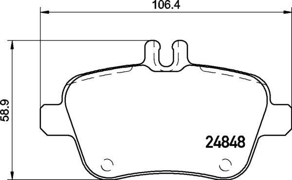 Brembo P 50 135 - Piduriklotsi komplekt,ketaspidur onlydrive.pro