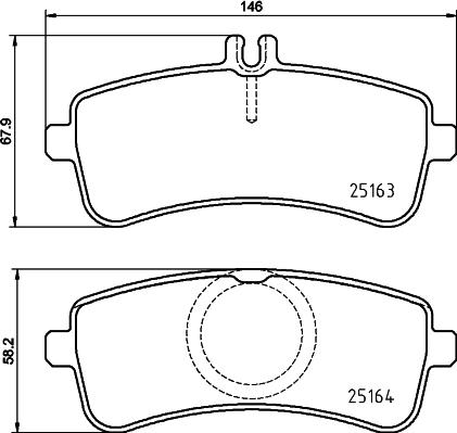 Brembo P 50 132 - Piduriklotsi komplekt,ketaspidur onlydrive.pro