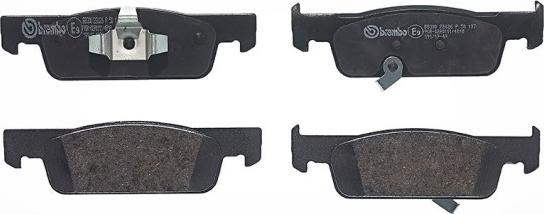 Brembo P 50 137 - Brake Pad Set, disc brake onlydrive.pro