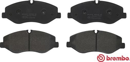 Brembo P 50 129 - Brake Pad Set, disc brake onlydrive.pro