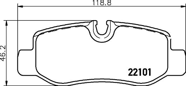 Brembo P 50 126 - Bremžu uzliku kompl., Disku bremzes onlydrive.pro