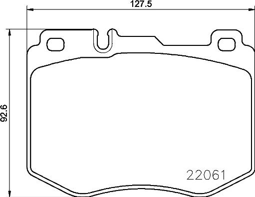 Brembo P 50 120 - Stabdžių trinkelių rinkinys, diskinis stabdys onlydrive.pro