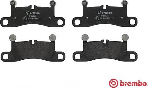 Brembo P 65 027 - Piduriklotsi komplekt,ketaspidur onlydrive.pro