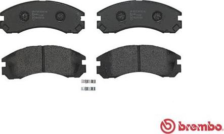 Brembo P 61 089 - Jarrupala, levyjarru onlydrive.pro