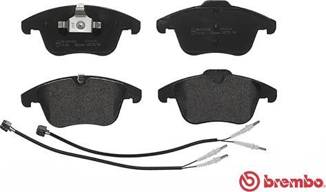 Brembo P 61 106 - Brake Pad Set, disc brake onlydrive.pro