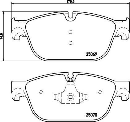 Brembo P 61 115X - Jarrupala, levyjarru onlydrive.pro