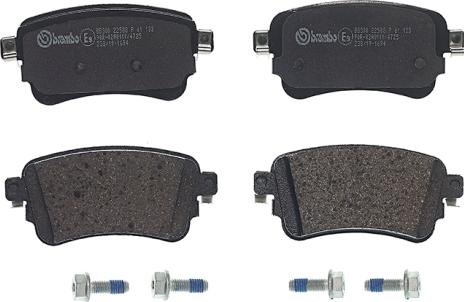 Brembo P 61 133 - Brake Pad Set, disc brake onlydrive.pro