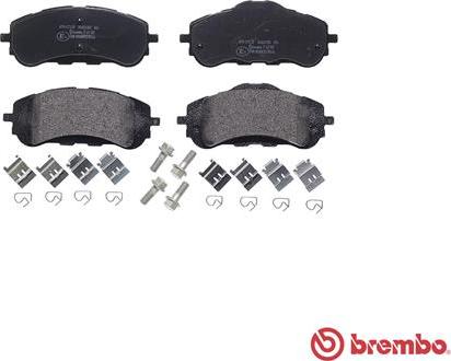 Brembo P 61 120 - Brake Pad Set, disc brake onlydrive.pro