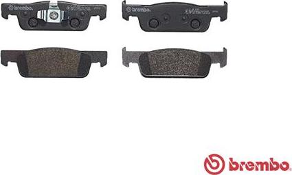 Brembo P 68 059 - Тормозные колодки, дисковые, комплект onlydrive.pro